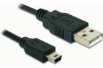 Delock kabel USB 2.0 A-samec - USB mini-B 5-pin samec / 1.5 m (82252)