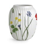KÄHLER Porcelánová váza Hammershøi Wild Flowers 21 cm, multi barva, porcelán