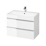 CERSANIT - Sada C724 VIRGO 80 bílá (skříňka FSC MIX70% SGSCH-COC-007574 + chrómová úchytka) VIR S4019-005