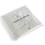 HAY Župan Waffle Grey, šedá barva, textil