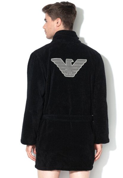 Pánský župan 111883 9A591 00135 tmavěmodrá - Emporio Armani tmavě modrá S/M