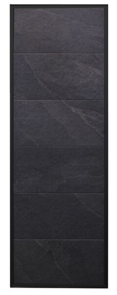 Kamenná stěna Harvia 1824 x 634 mm, černé rámy CSACSW002ML