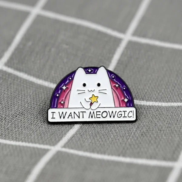 Pinarna.cz Bílá kočička - I want moewgic! / Já chci mňaugii!