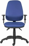 Powerton Anna modrá / Kancelářské ergonomické křeslo / nosnost 120 kg (MKWPANKDCMKA)