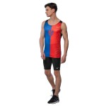 Běžecké tílko Mizuno DryAeroFlow Graphic Tank J2GAC00399 Velikost textilu: M