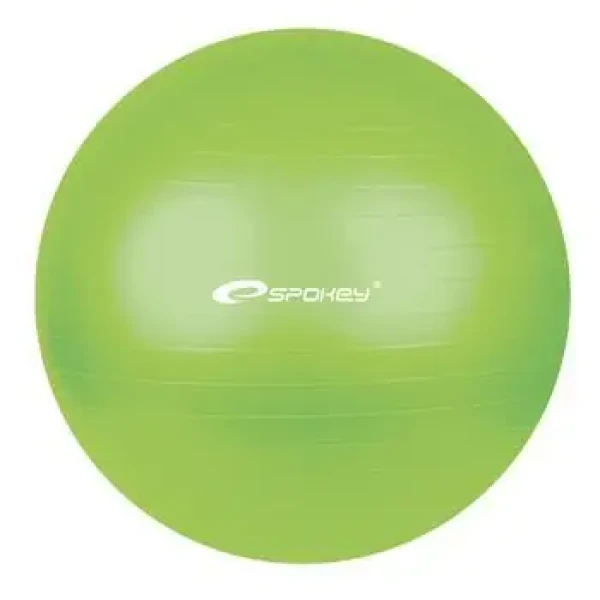 Spokey FITBALL Gymnastický míč zelený / 55 cm / pumpička v balení (5901180323185)