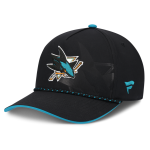 Pánská kšiltovka San Jose Sharks NHL Fanatics Black On Stage Podium Draft 2026 A-Frame Adjustable
