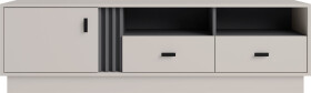 Televizní stolek AllMo AL6 Barva korpusu + barva dveří: Kašmír + Antracit