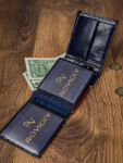 Pánské peněženky 324 RBA D NAVY RED jedna velikost