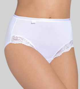 Dámské kalhotky Romance Maxi bílé - Sloggi WHITE 44
