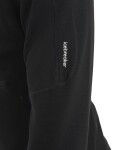 Pánská merino mikina ICEBREAKER Mens 560 Realfleece Elemental II LS Zip, Black velikost: S