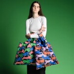 Skládací nákupní taška LOQI GLITTER POWER Cats