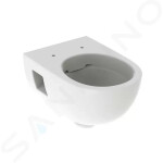 GEBERIT - Selnova Závěsné WC, 530x360 mm, Rimfree, bílá 501.545.01.1