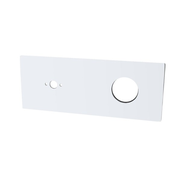 Mereo Kryt hranatý pro podomítkovou baterii s ramínkem, 23x10 cm CB415HU