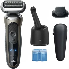 Braun Series 7 72-C7200CC zlatá / Holicí strojek / Planžetový / WetDry / 60 min provoz / čisticí stanice (8700216644396)