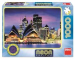 Puzzle Opera v Sydney NEON 1000 svítících dílků - Dino