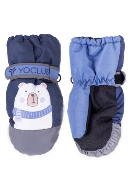 Yoclub Dětské zimní lyžařské rukavice REN-0289C-A110 Vícebarevné