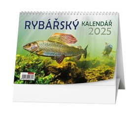 Rybářský kalendář 2025 stolní kalendář