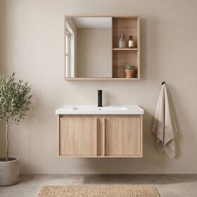 REA - Sada koupelnového nábytku s umyvadlem Gama T25023 BXM 70CM REA-M0206