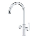 GROHE - Blue Pure Dřezová baterie BauCurve s filtrační funkcí, chrom 30580000