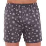 Pánské trenýrky 016/25 Stars - CORNETTE šedá M