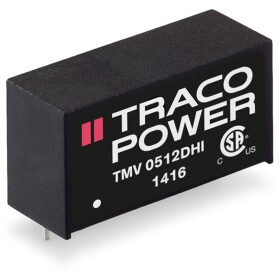 TracoPower TMV 24159HI DC/DC měnič napětí do DPS 24 V/DC +15 V/DC, -9 V/DC 33 mA 2 W Počet výstupů: 1 x Obsah 10 ks