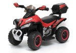 Mamido Dětská elektrická čtyřkolka Race červená