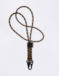 Carhartt WIP Rope Keychain Hamilton Brown/Black