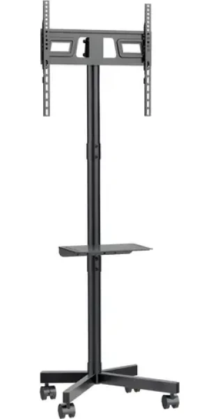 Maclean MC-949 / Podlahový stojan pro TV / 32-55" / VESA 400x400 mm / nosnost 25 kg / na kolečkách (MC-949)