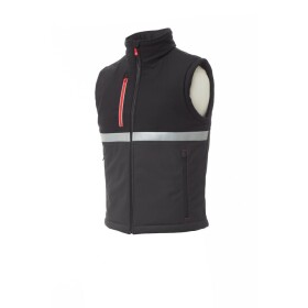 Vesta WISE PAD VEST antracitovo černá pánská PAYPER 2XL antracitovo černá