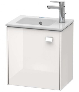 DURAVIT - Brioso Umyvadlová skříňka 44x42x29 cm, levá, 1 dvířka, lesklá bílá BR4000L2222
