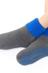 SOCK ABS 038 MELANŽOVÁ TMAVĚ ŠEDÁ 32-34