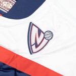 Mitchell & Ness Pánská bunda New Jersey Nets NBA Script Heavyweight Satin Velikost: S