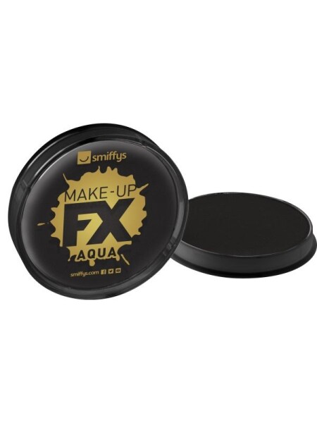 Smiffys.com Líčidlo - černé ředitelné vodou 16ml