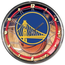 Hodiny Golden State Warriors NBA Chrome