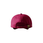 Unisex čepice 6P (granátová) nastavitelný