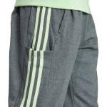 Kalhoty adidas Essentials Single Jersey Tapered Open Hem 3-Stripes IS1367