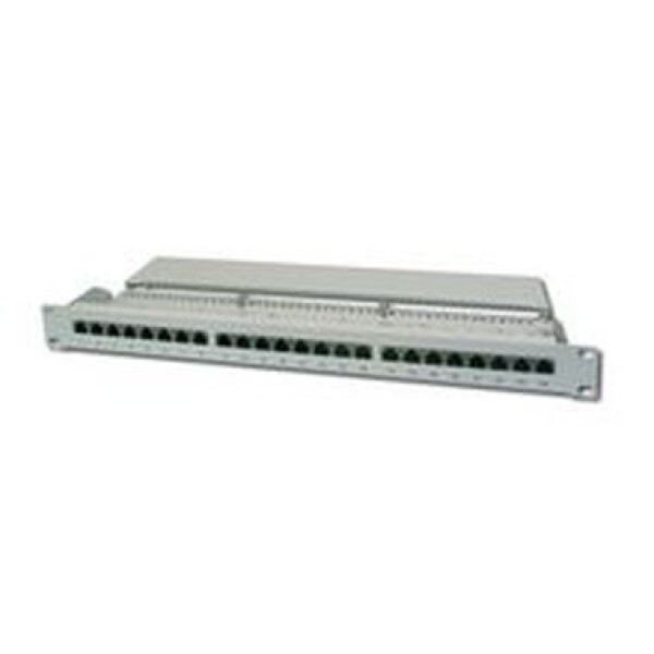 DIGITUS Patch panel, Cat6 19 24xSTP RJ45