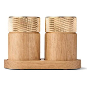 GEJST Mlýnek na sůl a pepř Sina Oak / Brass, přírodní barva, dřevo, kov