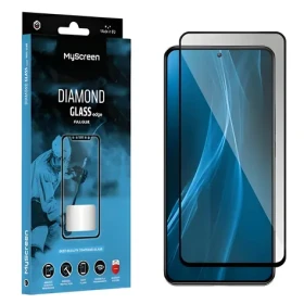 MyScreen Diamond Glass edge Full Glue Xiaomi POCO X6/X6 Pro černá / Tvrzené sklo / celoplošné lepení / 9H (MD8155TG DEFG BLACK)