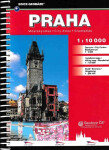 Praha atlas - spirála, 1:10T. - Kolektiv autorú