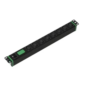 APC Easy Rack PDU Basic 1U / Rozvodná jednotka PDU / Horizontální / 230 V / 16 A / 3700 W / C20 - 8x C13 (SEP6116G)