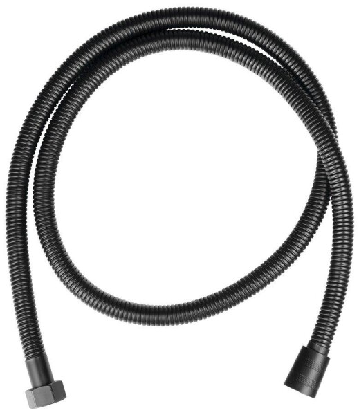SAPHO - POWERFLEX kovová sprchová hadice, 120cm, černá mat FLEX120B