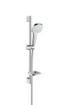HANSGROHE - Croma Select E Sprchová souprava Vario 0,65m s mýdlenkou Casetta, bílá/chrom 26586400