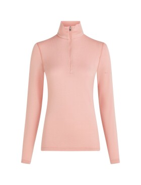 Dámské merino tričko s dlouhým rukávem ICEBREAKER Wmns 260 Tech LS Half Zip, Blush velikost: M