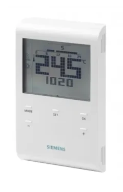 Siemens RDE100.1 / Programovatelný digitální prostorový termostat / drátový (RDE100.1)