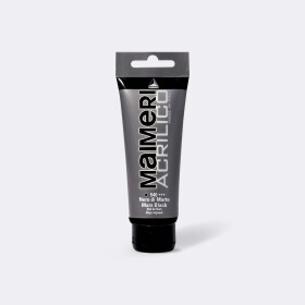 Akrylová barva Maimeri Acrilico 75 ml - černá mars 540