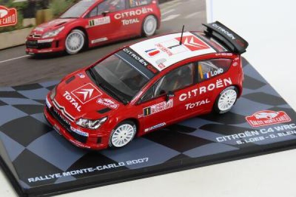 Citroen C4 WRC Rally 2007 Loeb Deagostini Altaya 1:43 F099 NEW08