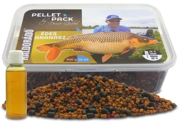 Haldorádó Pelety Pellet Pack By Döme Gábor 400g Sladký ananas + 50ml aroma (HD22128)