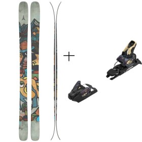 Freeski set ATOMIC Bent 85 + vázání Strive 12 black délka lyží (v cm) 170